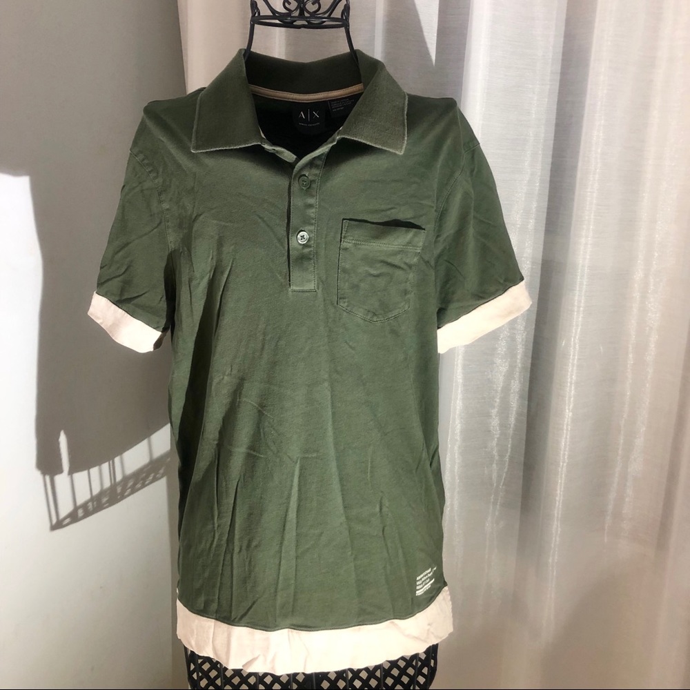 Armani exchange men’s polo shirts size XS